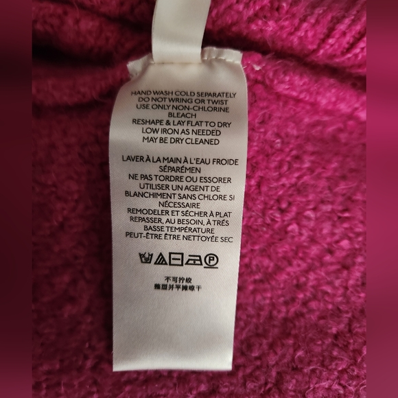 Free People Fuchsia Collared Sweater Size M NWT - Picture 11 of 11